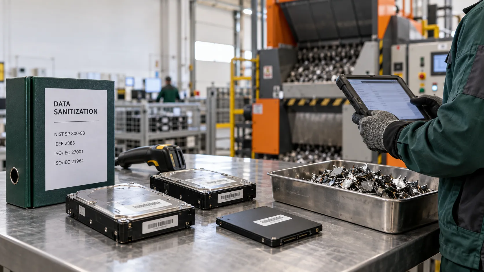 International Standards for Secure Hardware Destruction